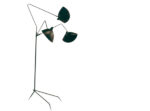 Stehlampe Lampadaire trois bras, Serge Mouille