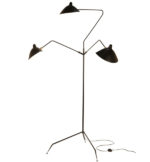 Lampadaire 3 bras, Serge Mouille