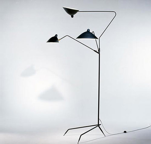 Lampadaire 3 bras | Serge Mouille