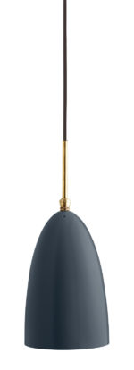 Grasshopper pendant, anthracite grey, Greta Grossman, Gubi