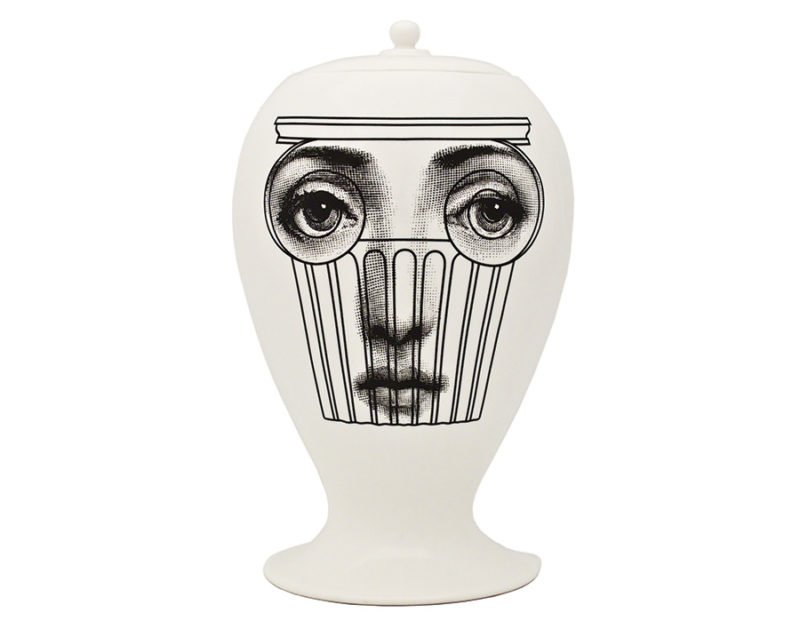 Vase Capitello, Fornasetti, Bitossi