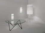 Collection Pedrera, Lampe de sol, lampe de table , suspension et table, Barba Corsini, Gubi