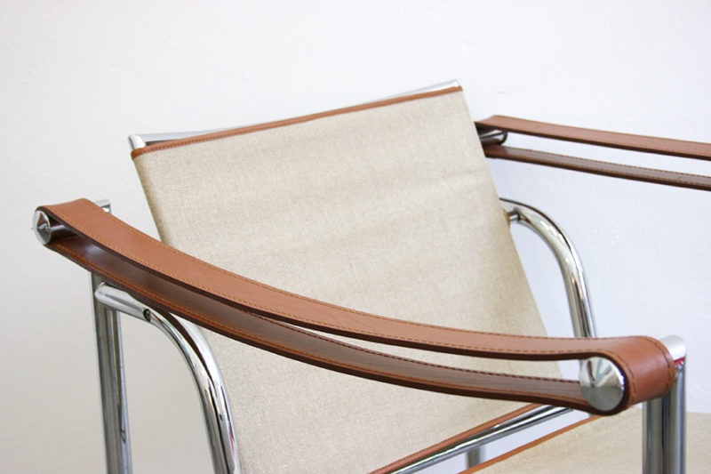LC1 chair, Le Corbusier, Perriand, Jeanneret, Cassina
