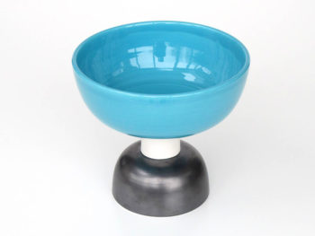 Alzata Grande 543 bowl, Ettore Sottsass, Bitossi ceramic