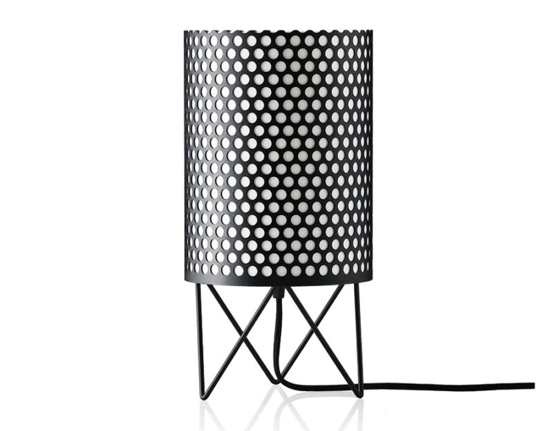 Table lamp Pedrera ABC, black, Barba Corsini, Gubi