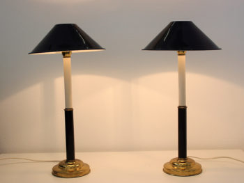 Pair of vintage lamps, Tommaso Barbi