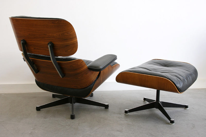 Sessel Lounge chair mit ottoman, Charles Ray Eames, Herman Miller, Vitra