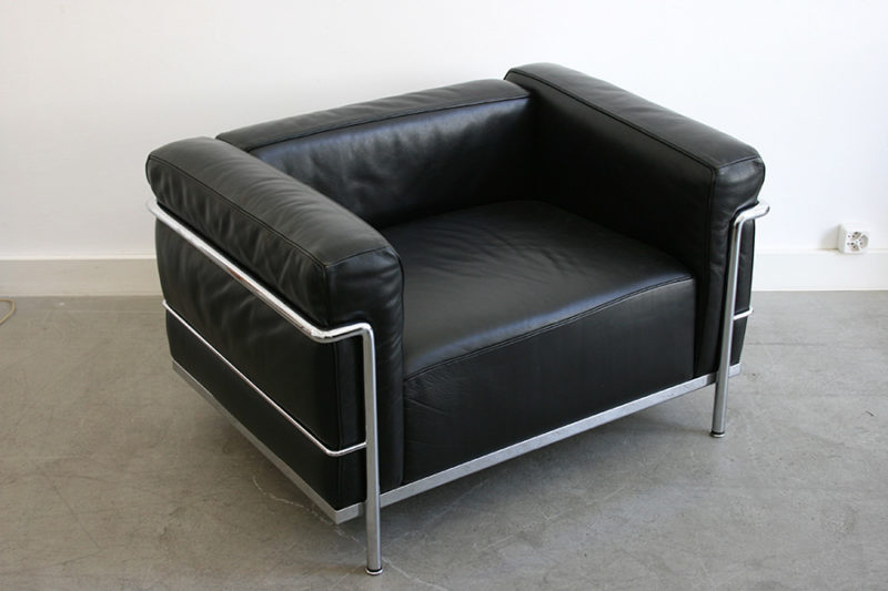 LC3 armchair, Le Corbusier, Perriand, Jeanneret, Cassina