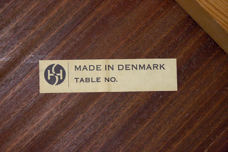 Etiquette Sigh & Søn, Made in Denmark
