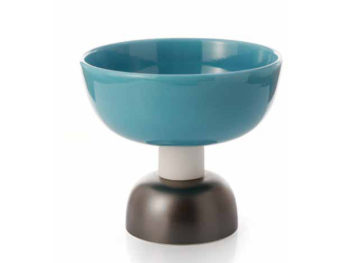 Alzata Grande 543 bowl, Ettore Sottsass, Bitossi ceramic