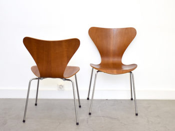 4er Set Serie 7 Stühle, Arne Jacobsen, Fritz Hansen, 1955