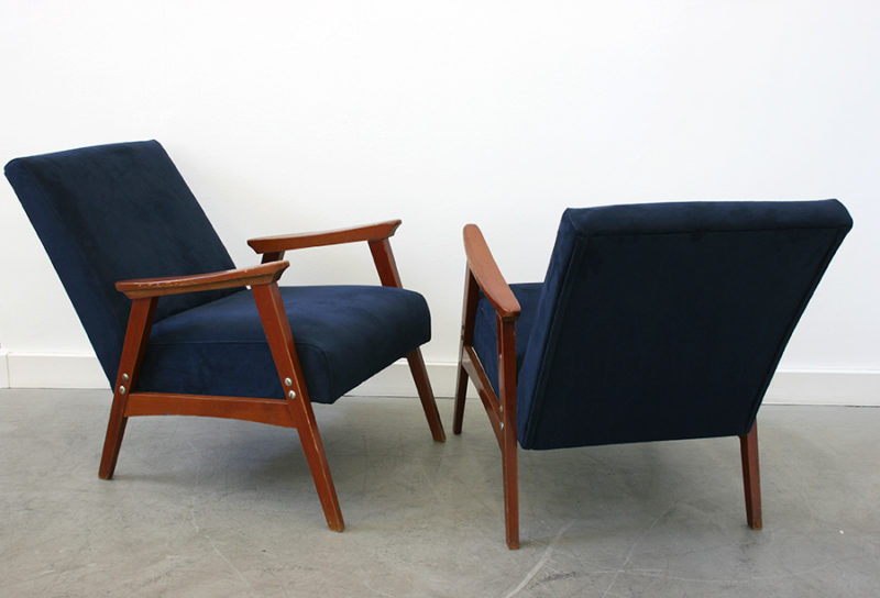 Pair of vintage chairs, Italian design from the 50's