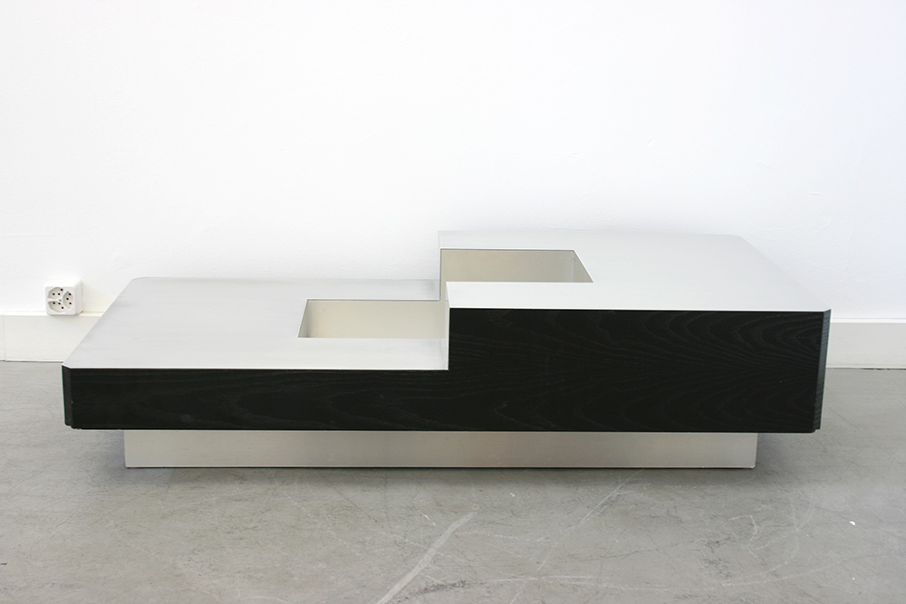 Vintage coffee table | Willy Rizzo | 20th century design | Switzerland