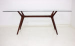 Vintage Tisch, italienisches Design aus den 50er Jahren, in der Art von Ico Parisi