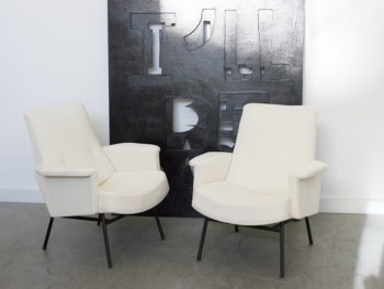 SK 660 armchairs, pierre Guariche, Steiner