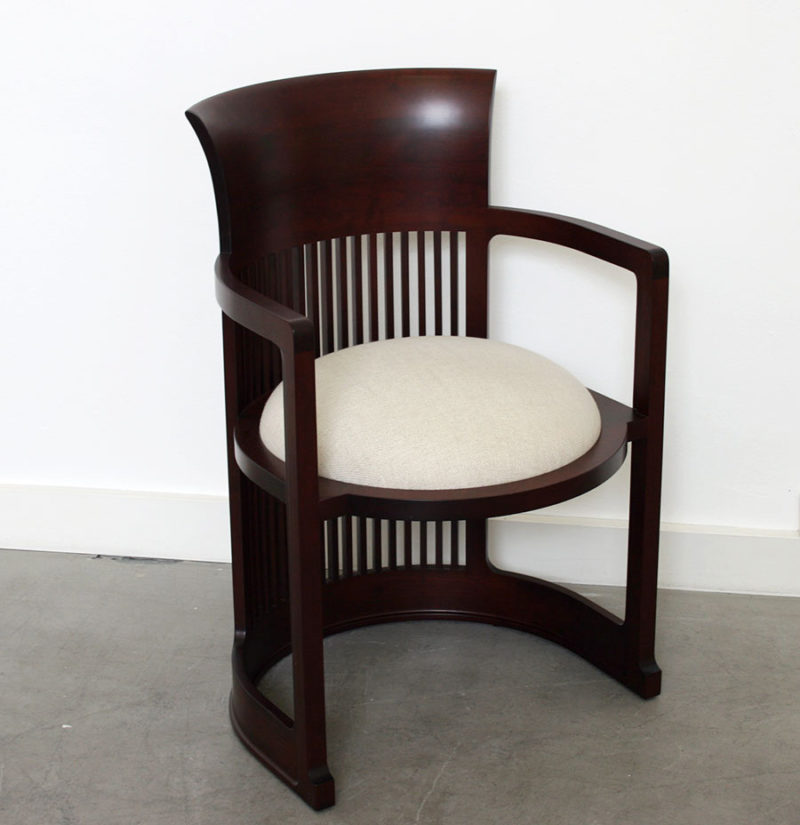 606 Barrel Chair, Frank Lloyd Wright, Cassina