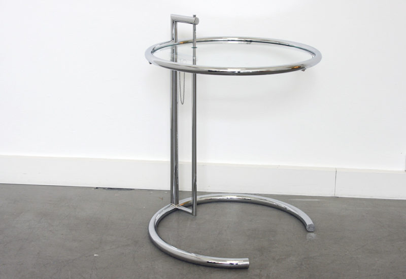 Adjustable table E 1027, Eileen Gray, Classicon