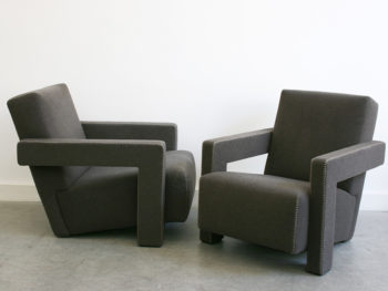 Paire de fauteuils Utrecht, Gerrit T. Rietveld, Cassina