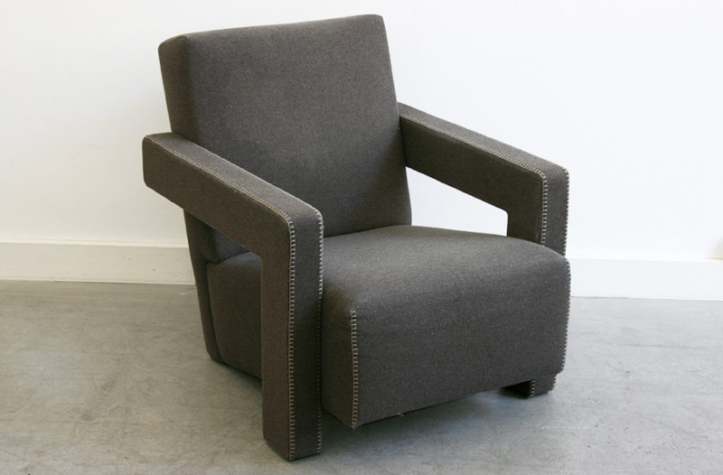 Pair of Utrecht armchairs, Gerrit T. Rietveld, Cassina