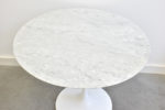 Tulip table with marble top, Eero Saarinen, Knoll