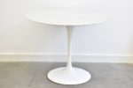 Tulip table with marble top, Eero Saarinen, Knoll