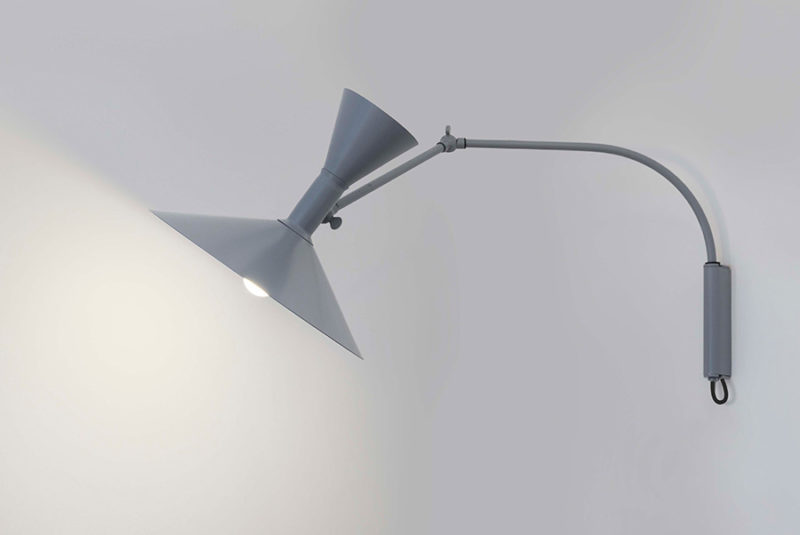 Lampe de Marseille Mini, gris, Le Corbusier, Nemo