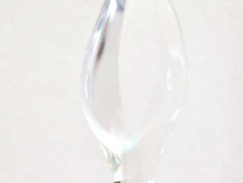 Crystal carafe, Daum Nancy