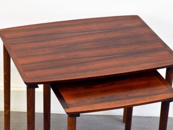 Tables gigognes n° 222, Møbel Intarsia, ca. 1960.