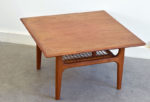 Vintage teak coffee table, Danish design, Trioh