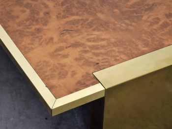 Large coffee table, Italian design, 1970
