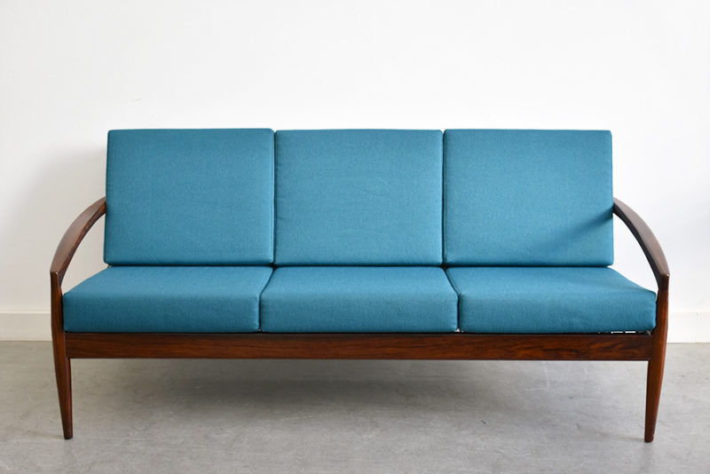 Paper knife sofa, Kai Kristiansen, Magnus Olesen, 1960