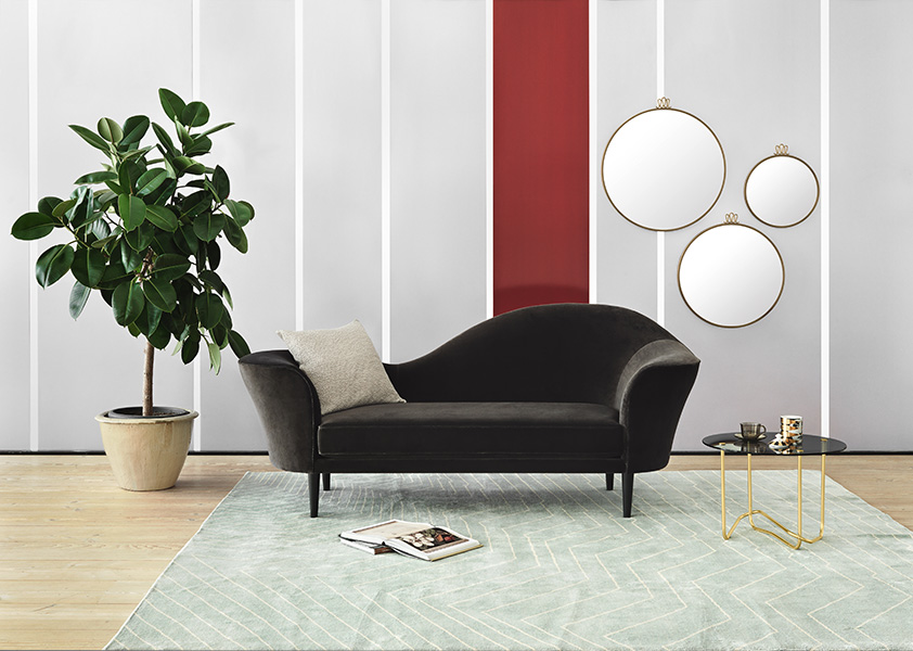 Randaccio mirror, Gio Ponti, Gubi Randaccio mirror, Gio Ponti, Gubi