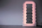 Ultrafragola mirror, Ettore Sottsass, Poltronova