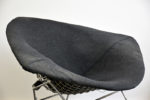 Fauteuil Grand Diamant et repose pied, Harry Bertoia, Knoll, 1952