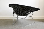 Fauteuil Grand Diamant et repose pied, Harry Bertoia, Knoll, 1952