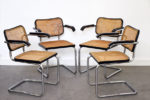 4 chaises S64, Marcel Breuer, Thonet