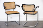 4er Set S64 Armlehnstühle von Marcel Breuer für Thonet