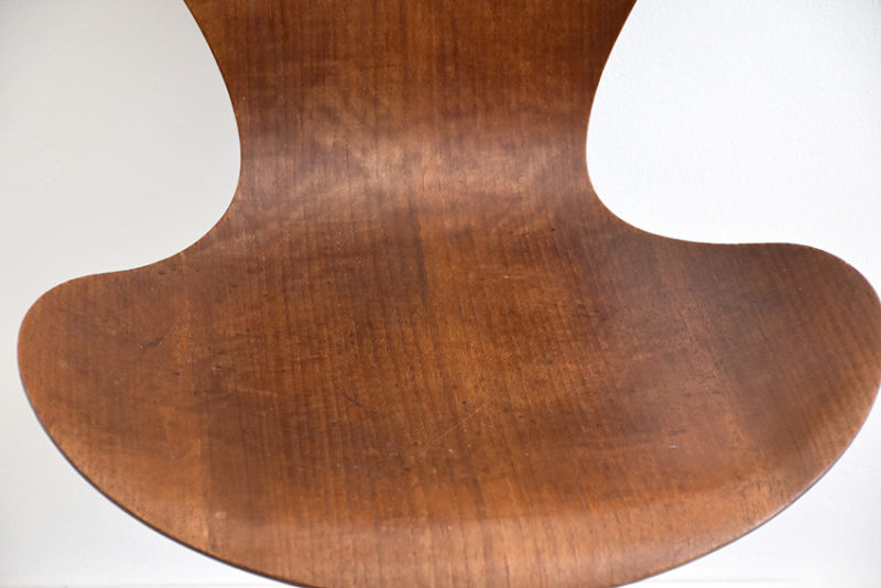 Office chair Serie 7 (Butterfly), teak, Arne Jacobsen for Fritz Hansen, 1955.