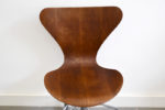 Office chair Serie 7 (Butterfly), teak, Arne Jacobsen for Fritz Hansen, 1955.