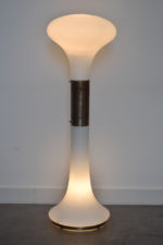 Lampe sur pied en verre soufflé de Murano, Carlo Nason, Mazzega, 1960.