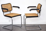 4er Set S64 Armlehnstühle von Marcel Breuer für Thonet