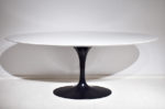 Tulip Tisch weiss, oval 198cm, Eero Saarinen, Knoll