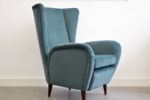 Vintage armchair in the manner of Paolo Buffa, Italian design from the 50's