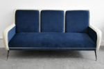 3-Sitzer Sofa in der Art von Gio Ponti, italienisches Design aus den 50er Jahren