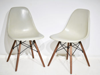 Chaises DSW vintage, Charles & Ray Eames, Herman Miller / Vitra