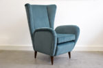 Vintage armchair in the manner of Paolo Buffa, Italian design from the 50's