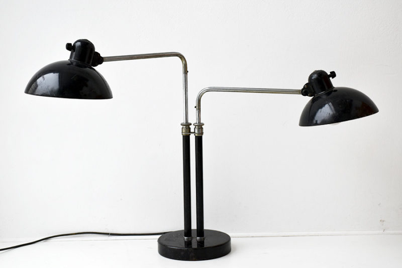 Lampe à 2 bras 6580, Christian Dell, Kaiser Idell, 1930