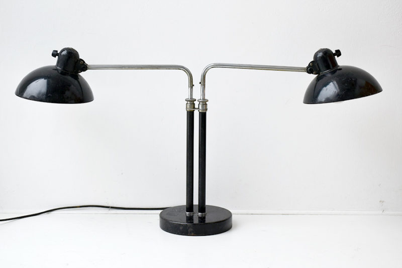 Lampe à 2 bras 6580, Christian Dell, Kaiser Idell, 1930