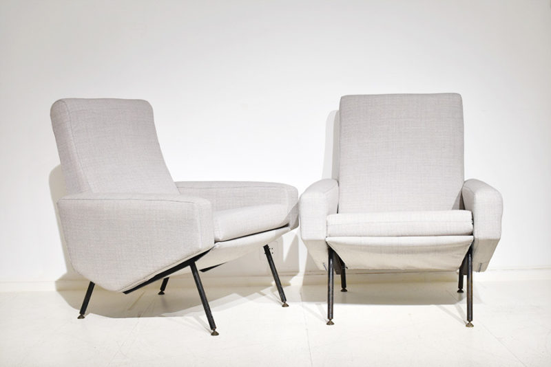 TroÏka armchairs, Pierre Guariche, Airborne