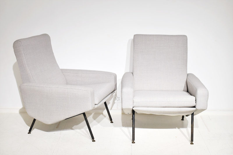 TroÏka armchairs, Pierre Guariche, Airborne